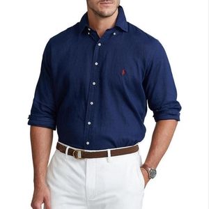 Ralph Lauren Shirt Men's 2XL-T Big & Tall Blue Button Down